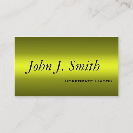 Customizable Shades of Gold Standard Business Cards
