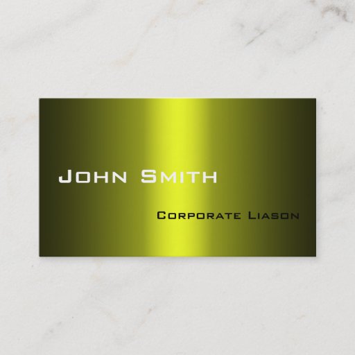 Customizable Shades of Gold Standard Business Cards