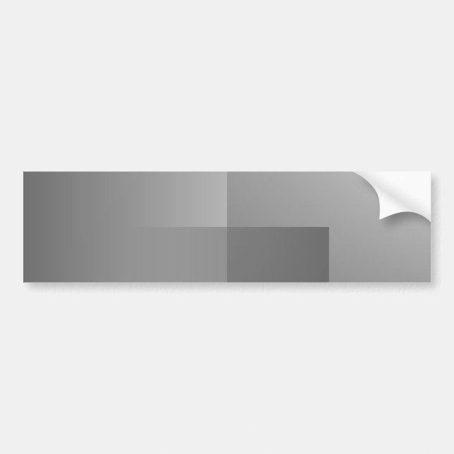shades of gray bumper sticker (Front)