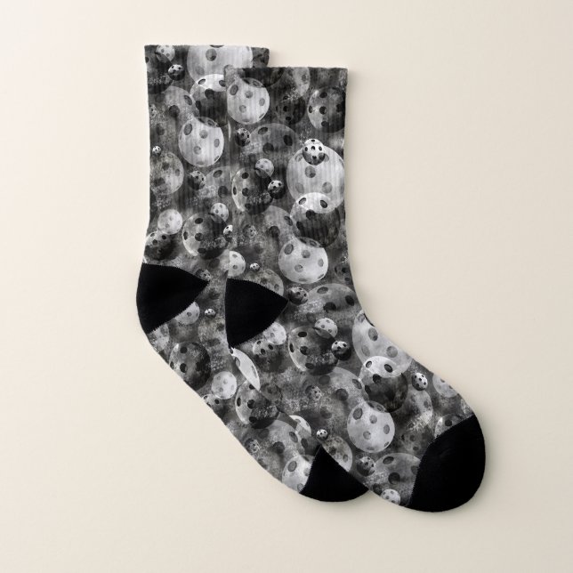 Shades of Gray Pickleball Socks (Pair)