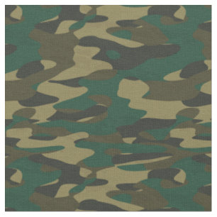 Shades of Green Camo Fabric