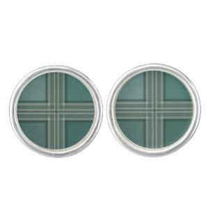 Shades of green cufflinks