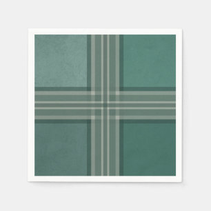 Shades of green napkins