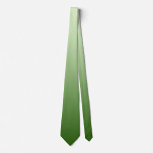 Shades of green neck tie