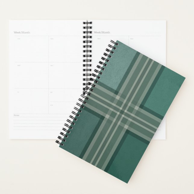 Shades of green planner (Display)