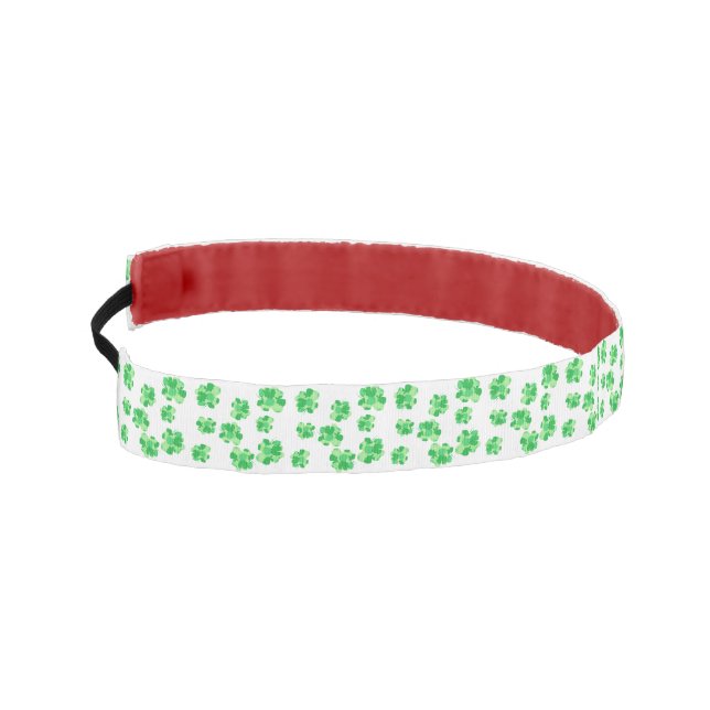 Shades of Green Shamrock of Shamrocks Headbands (Left)