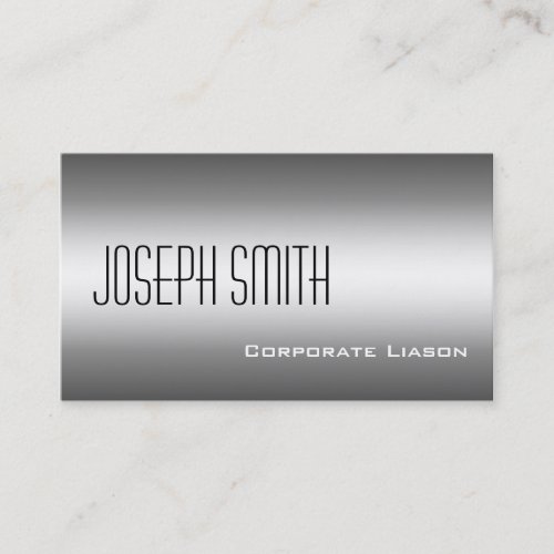 Shades of Grey Modern Professional Business Cards