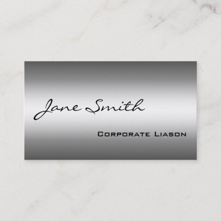 Shades Of Grey Modern Professional Business Cards