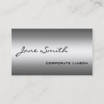 Shades Of Grey Modern Professional Business Cards at Zazzle