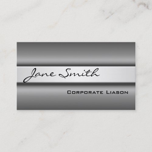 Shades of Grey Modern Standard Business Cards