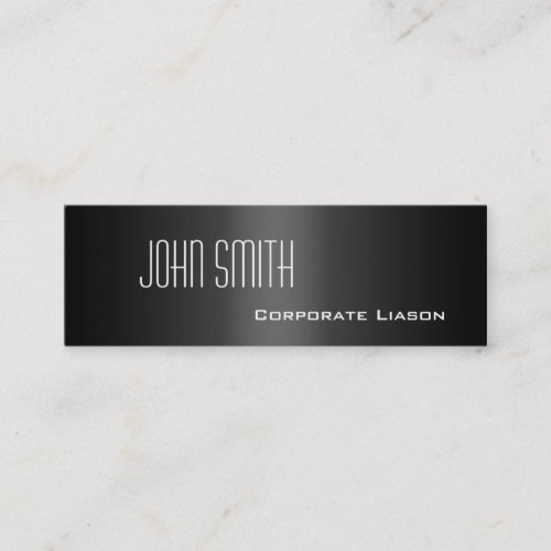 Shades of Grey Skinny Business Cards