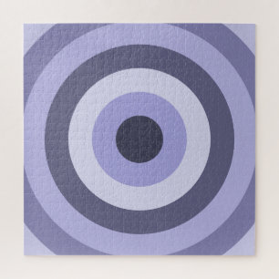 Shades of Lavender Rings Jigsaw Puzzle