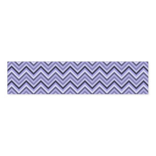 Shades of Lavender Zig Zag Stripes Napkin Bands