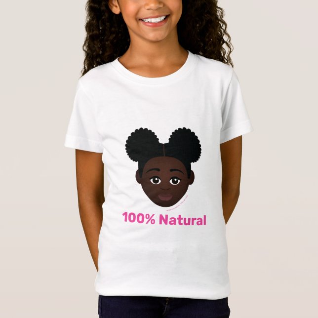 Shades of Melanin 100% Natural T-Shirt (Front)