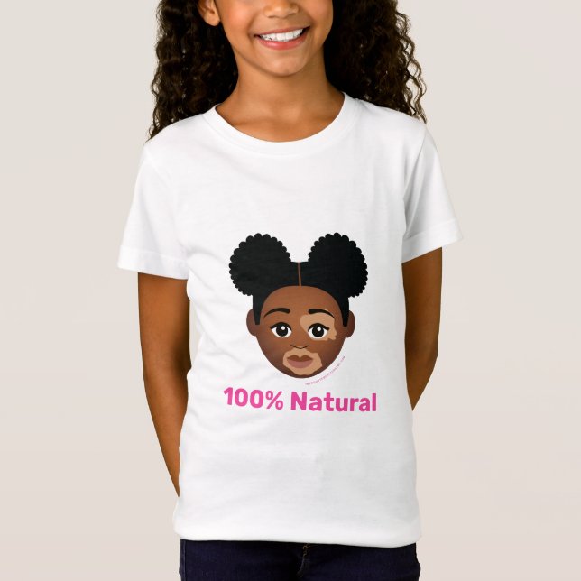 Shades of Melanin 100% Natural T-Shirt (Front)