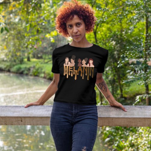 Shades Of Melanin  Womens Empowerment  T_Shirt