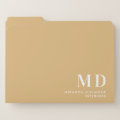 Shades of Nature Modern Minimalist File Folder | Zazzle
