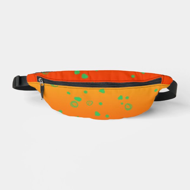 Shades Of Orange Fanny Pack (Front)
