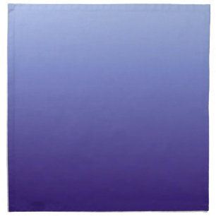 Shades of Periwinkle Violet to Blue Cloth Napkin