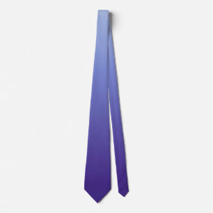 Shades of Periwinkle Violet to Blue Neck Tie