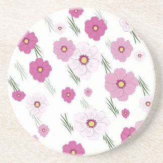 shades of pink bloomer coaster
