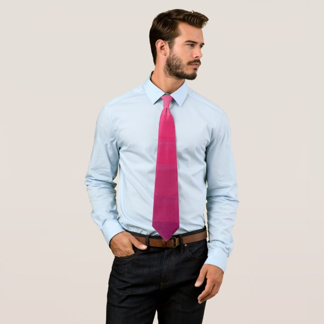 Shades of Pink  Neck Tie (In Situ)