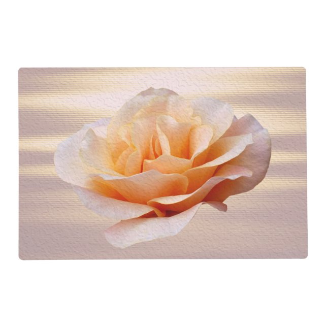 shades of pink on waves placemat (Front)