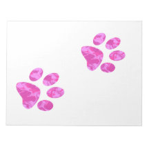 Shades of Pink Paws