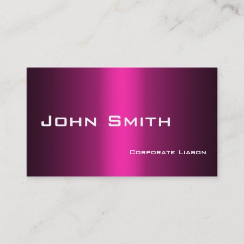 Shades of Pink Standard Business Cards