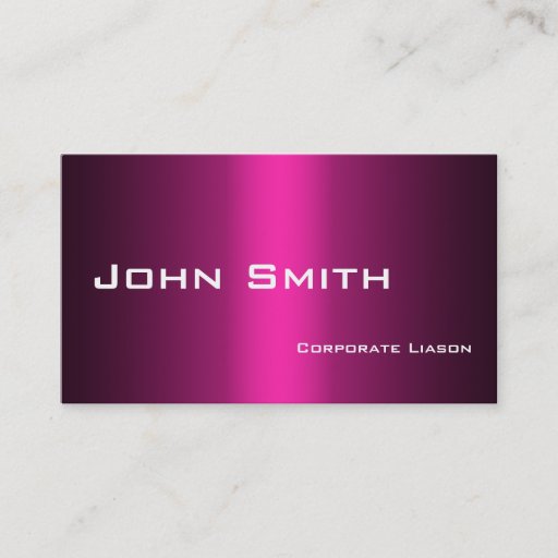 Customizable Shades of Pink Standard Business Cards