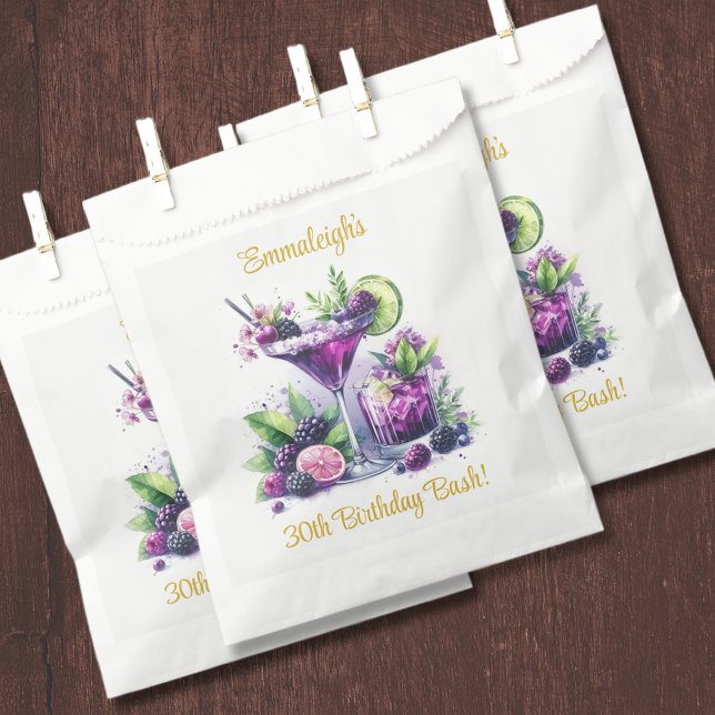 Shades of Purple: A Blue-Violet Birthday Bash Favor Bag (Creator Uploaded)