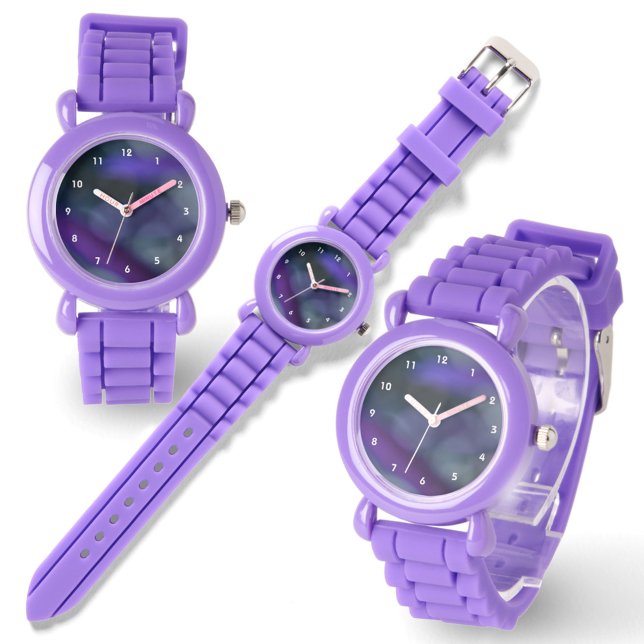 Shades of Purple Abstract Watch (Creator Uploaded)
