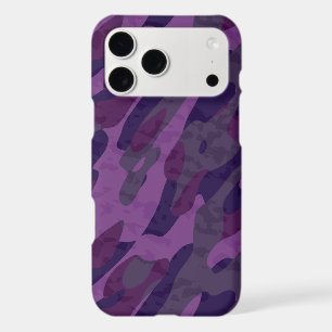 shades of purple camo iPhone 17 pro max case