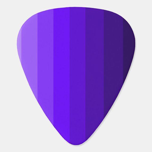 Shades of Purple Guitar Picks (Back)