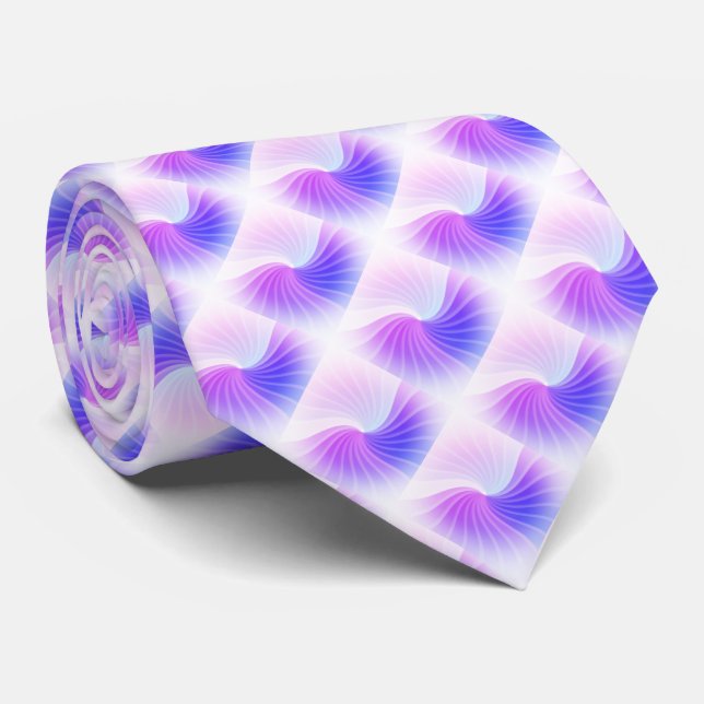 Shades of Purple Neck Tie (Rolled)