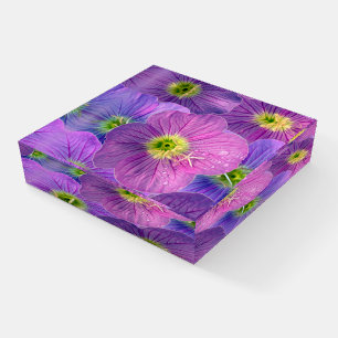 Shades of purple paperweight