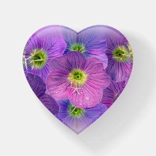 Shades of purple paperweight