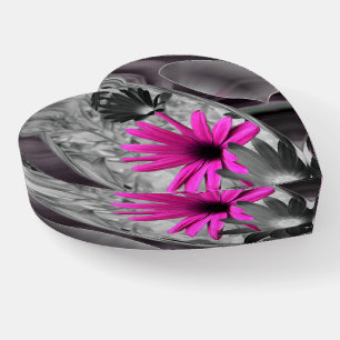 Shades of purple paperweight