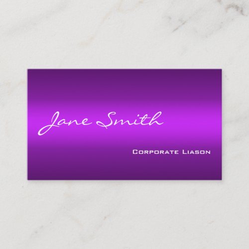 Shades of Purple Standard Business Cards