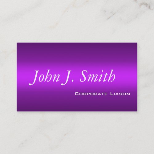Shades of Purple Standard Business Cards