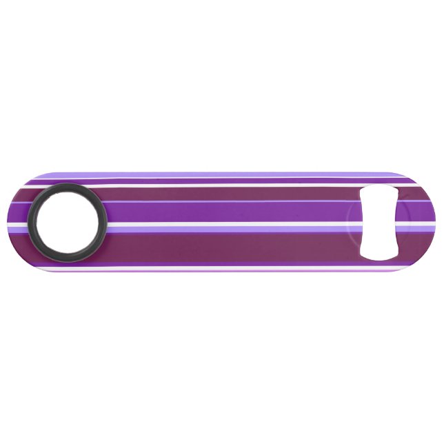 Shades of purple stripes bar key (Front (Horizontal))