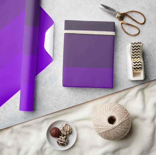Shades of Purples Wrapping Paper (Crafts)