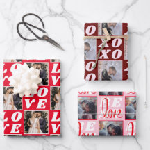 Shades of Red Christmas Photo 3 Gift