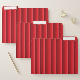 Shades of Red File Folder