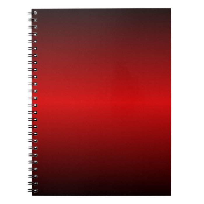 Shades of Red. Spiral Notebooks