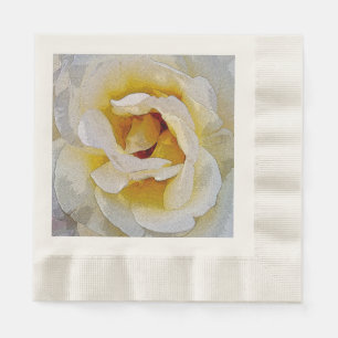 shades of white to yellow napkins