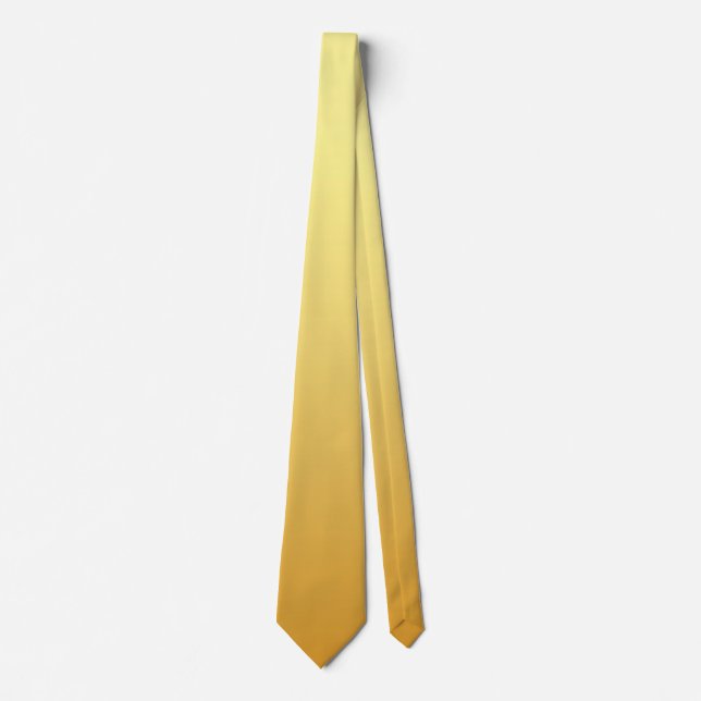 Shades of yellow  neck tie (Front)