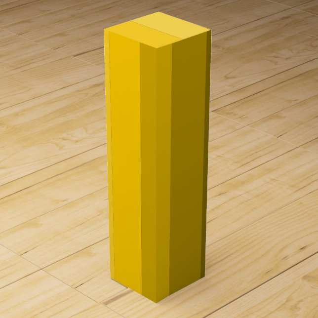 Shades of Yellow Wine Gift Box (Front)