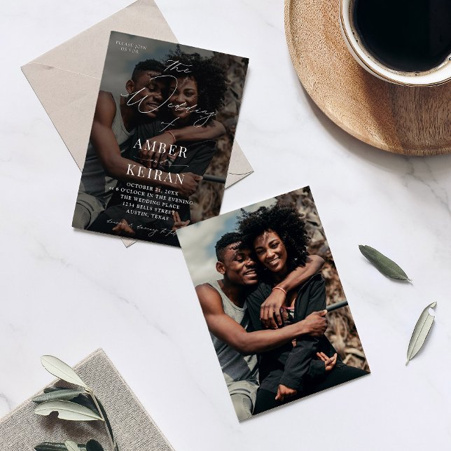 Shades - Photo Wedding Invitation (Creator Uploaded)