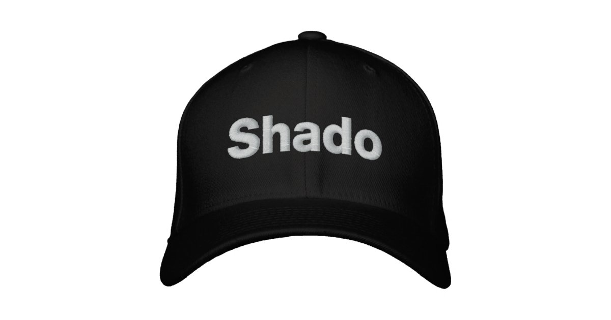 Shado Embroidered Baseball Cap | Zazzle